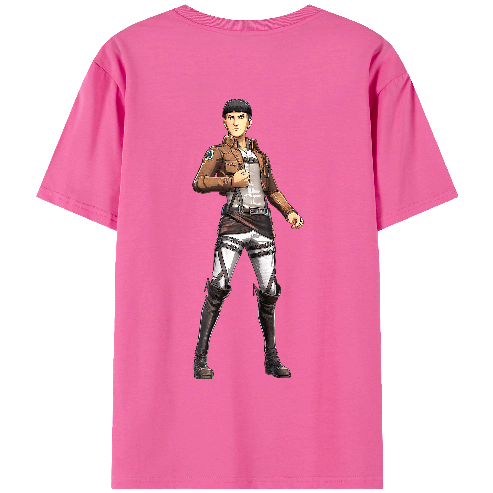 （画像用） 進撃の巨人 Attack on Titan レディース半袖Tシャツ(バックプリント)